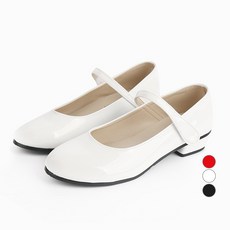 Rabbit's Foot Woori Doori 女童素面跟皮鞋