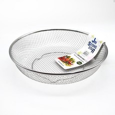Jinsung Star 不鏽鋼水果碗濾網 圓形一般款 1437, 單一顏色