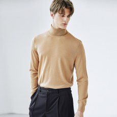 Maestro Tomorrow 男士羊毛可水洗高領毛衣 MASW1D951