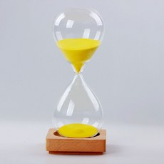 透明5分鐘沙漏, 黃色