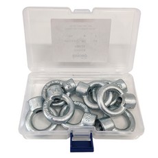 Ino工具螺母 鐵 9.5mm IN125 8入, 1個