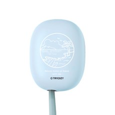 트라이코지 내추럴 UVC LED 미니 휴대용 강력 내추럴 칫솔살균기, STB-022, 바다