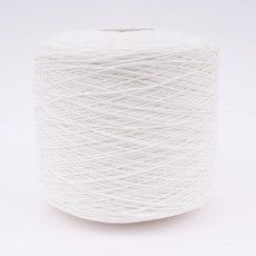 Gongjakpyo 純棉色紗12股毛線, 202 象牙白, 1個