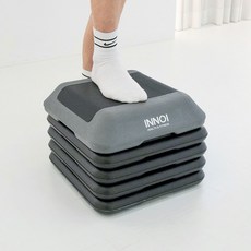 INNOI 5段階階梯踏板 多功能PRO 有氧下半身哈佛階梯運動 迷你居家訓練階梯運動器材, 單一顏色