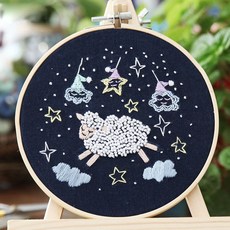 Mood法國刺繡組, 1套, 小羊
