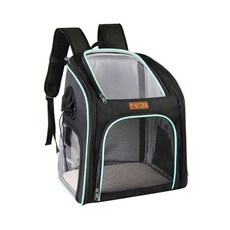 LDLC JINHO寵物透明運輸網布背包, 薄荷