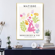 Marvell 家居裝飾 Henri Matisse 鋁框+海報彩色套組, 金子