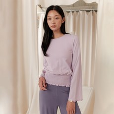 FRONT2LINE 女款 Banda Ordinary 抓皺罩衫T恤