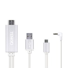 TENKYO 智能手機鏡像電纜 2m TK-MHLC01, 單色, 1條