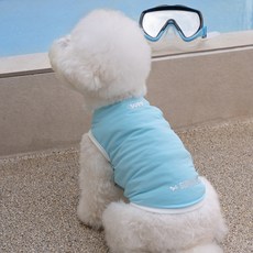 DOG-i 狗狗涼感背心, 1個, 藍色