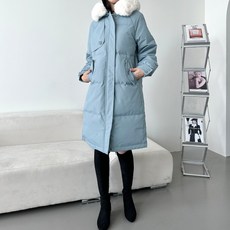 잘빠진 여성용 다비 롱패딩