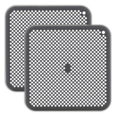 FLaiTO 矽膠排水孔蓋 2入, 灰色