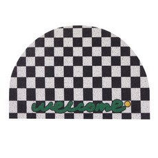 MA 彩色格紋半圓地墊, TYPE 2