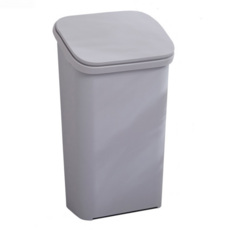 브리뷰 대용량 휴지통 20L AA-129, 그레이, 1개