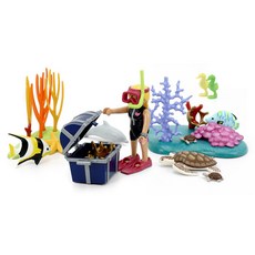 Playmobil 寶藏潛水員禮品公仔套裝 70678, 1套