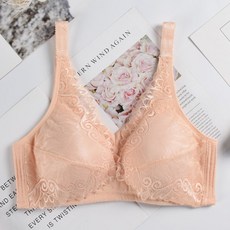 蕾絲鈕扣式哺乳內衣