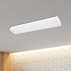 DAYON Wonha DO 簡約浴室燈 晝光色 無閃爍 LED25W, 白色