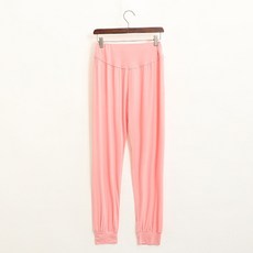 大尺碼柔軟棉莫代爾孕婦束口褲