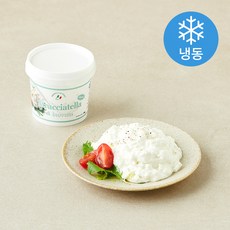 유로포멜라 이탈리아산 스트라치아텔라 치즈 컵 (냉동), 140g, 1개