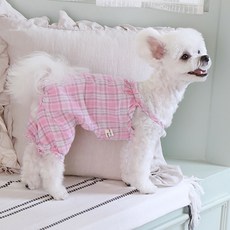 petit dog 寵物混搭連身衣 DSA023, 粉紅色