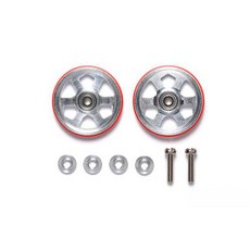 TAMIYA 輻鋁製迷你四沙丘軸承滾子零件套組 19 毫米 95513, 紅色的, 6套