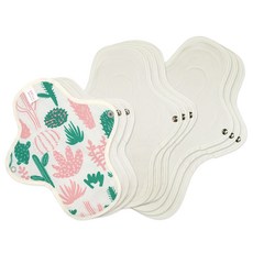 Rohan Ilchae一體式開始布衛生棉 卡爾特 中 3片+大 3片組, 1套