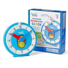 Learning Resources 孩童數字軸時鐘 IN93409, 1入