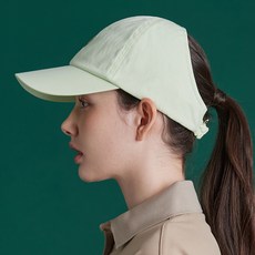 화이트샌즈 그린라벨 포니테일 두매지 볼캡