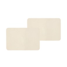 쏘컴퍼니 一鍵式人造皮革修補貼紙 2入, 象牙白(2RA5407)