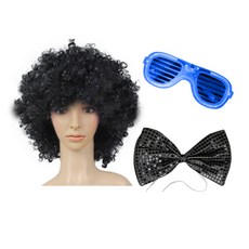 派對彩色捲髮假髮套組, 7型