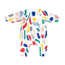 BANY KIDS 幼兒用防水全身臀部無縫美術圍裙, 小丑