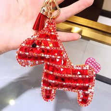 CCREANG 寶石馬形吊飾 包包吊飾 鑰匙圈 AK465