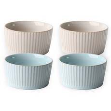 PRELUDE Irene多功能碗4件組, 象牙，薄荷, 1套