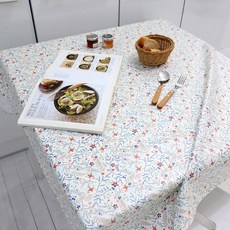 Atelier 防水桌布, 象牙白, 105 x 130 cm