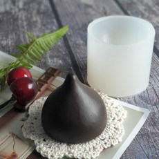 Kisses巧克力 矽膠模具 大, 單一顏色