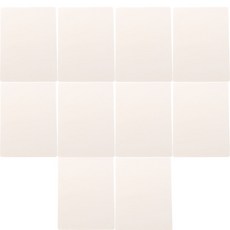 素色練習橡膠板, 白色, 10入