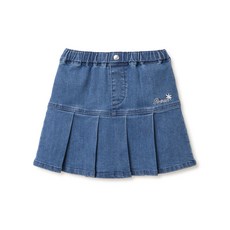 Perimitsu 女童百褶牛仔半身裙 P2312S612