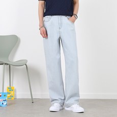 DKA 남성용 에브리데이 워싱 와이드 빈티지 청바지 G07S14_pj5546