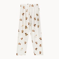 피어니스트 여성용 일자 팬츠 잠옷 바지