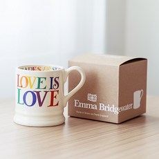 엠마브릿지워터 토스트앤마멀레이드 레인보우 토스트 Love is Love 머그컵 300ml, 혼합색상, 1개