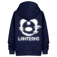 NESPA 男士時鐘熊連帽拉鍊外套 SHD_0003