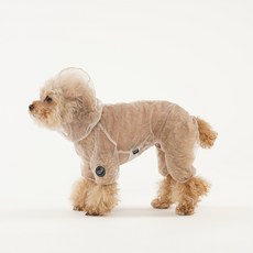 PUPPY ANGEL 狗狗透視連身衣 OW021, 1個, 15 米色