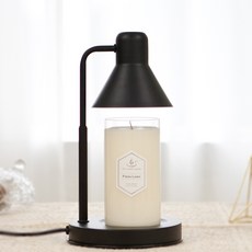 the Sweet 蠟燭 + MONO 黑色可調高度旋鈕融蠟燈 + 燈泡 2入組, 清新亞麻