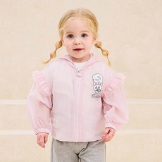 milkmile 女童Esther Bunny春日荷葉邊外套