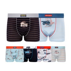 mrkids 男童學生四角褲6件組