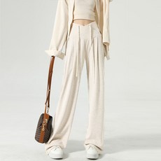 daysoy 時尚寬版孕婦長褲