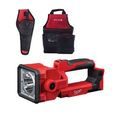 Milwaukee M18 SLED-0 LED探照燈裸工具鑽工具店TP009+多功能工具店TP006, 1套