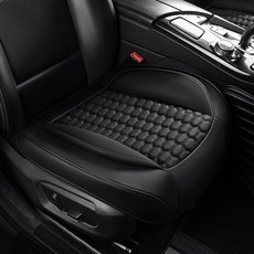 Ez2mk 頭等艙透氣車用座椅套坐墊 MS-1340, 1個, 黑色