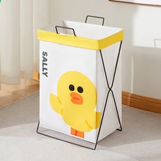 LINE FRIENDS X型摺疊大容量洗衣籃 收納箱 KP008, 莎莉