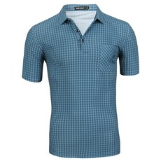 뉴이글 男士彈性涼感高爾夫短袖T恤 LM-4098